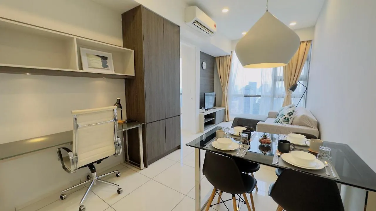 Apartamento Panoramic Kl View @Robertson Bukit Bintang 40F Kuala Lumpur